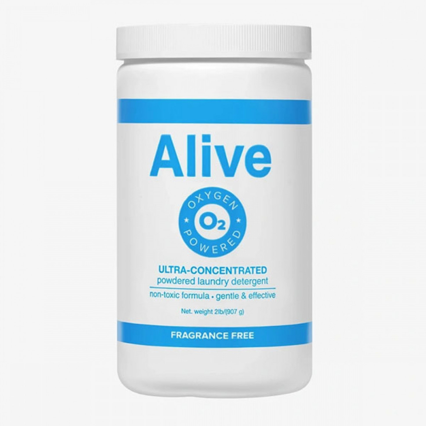 Alive Ultra-concentrated powdered laundry detergent (907 grams)