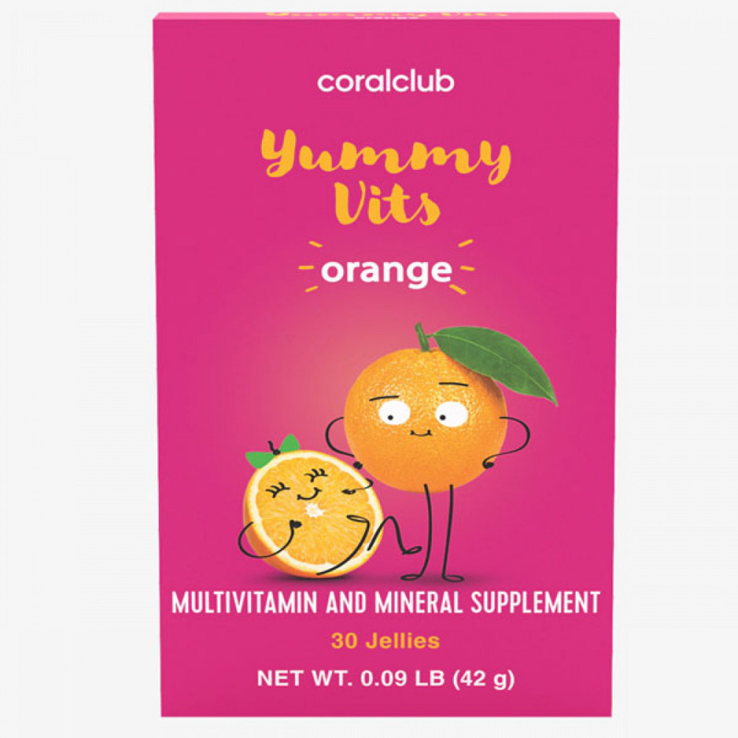 Yummy Vits children’s vitamins with Orange and Lemon taste